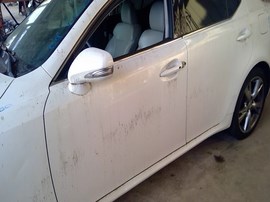 2009 LEXUS IS250, WHITE, 2.5L, AT.   Z26280